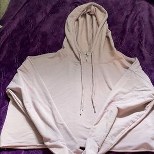 cropped hoodie